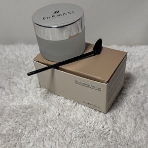 Farmasi Silver and Cream Brow Cream with Black Brush